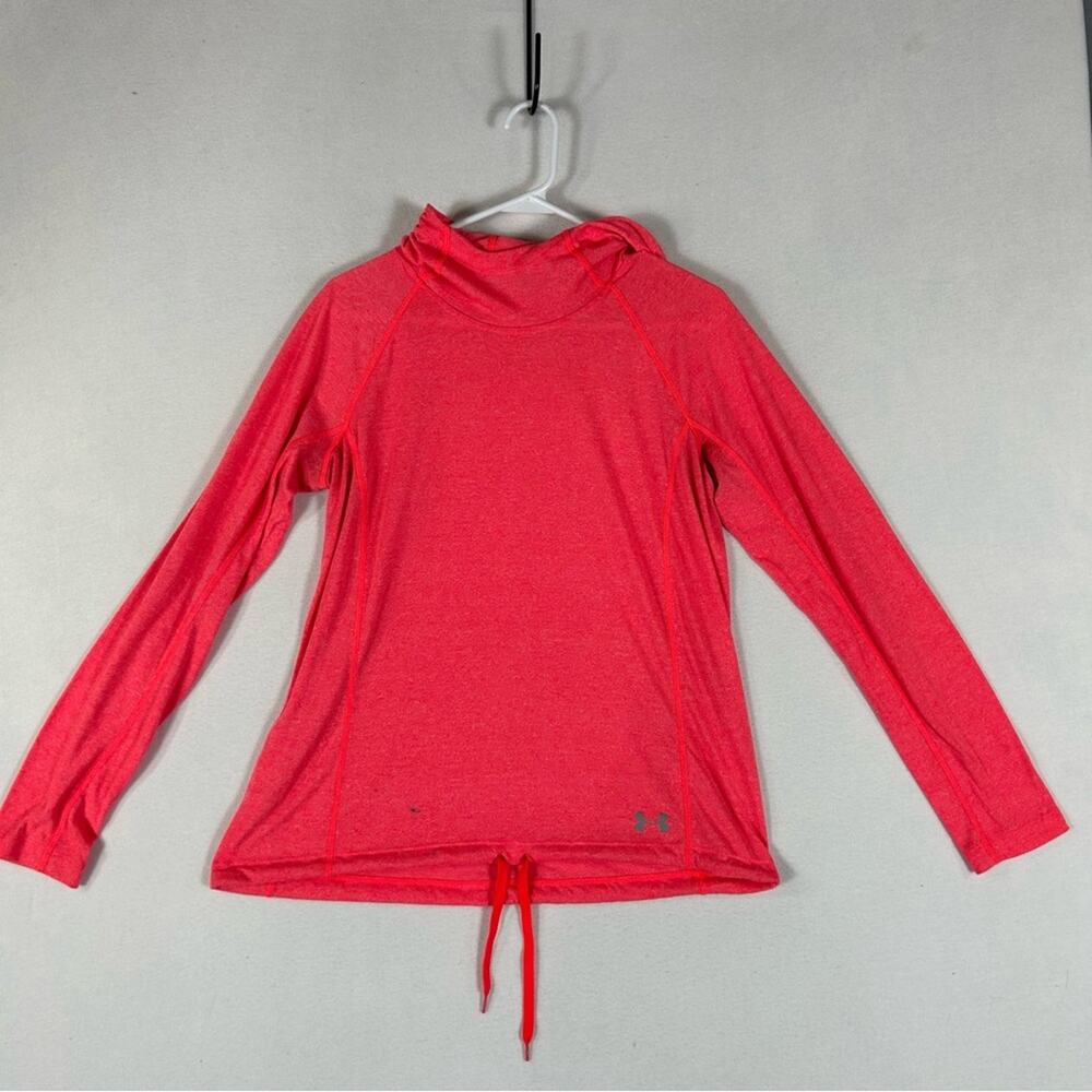 Under Armour Threadborne Train Twist Hoodie Women’s M Medium Hot Pink Neon
